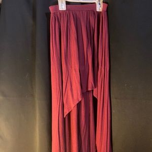 Maroon Skirt